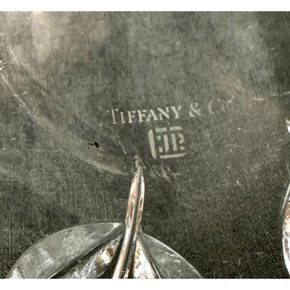 Vintage Tiffany & Co. Cut Glass Crystal Bowl - Josef Riedel Floral Vine & Leaf - Picture 7 of 9